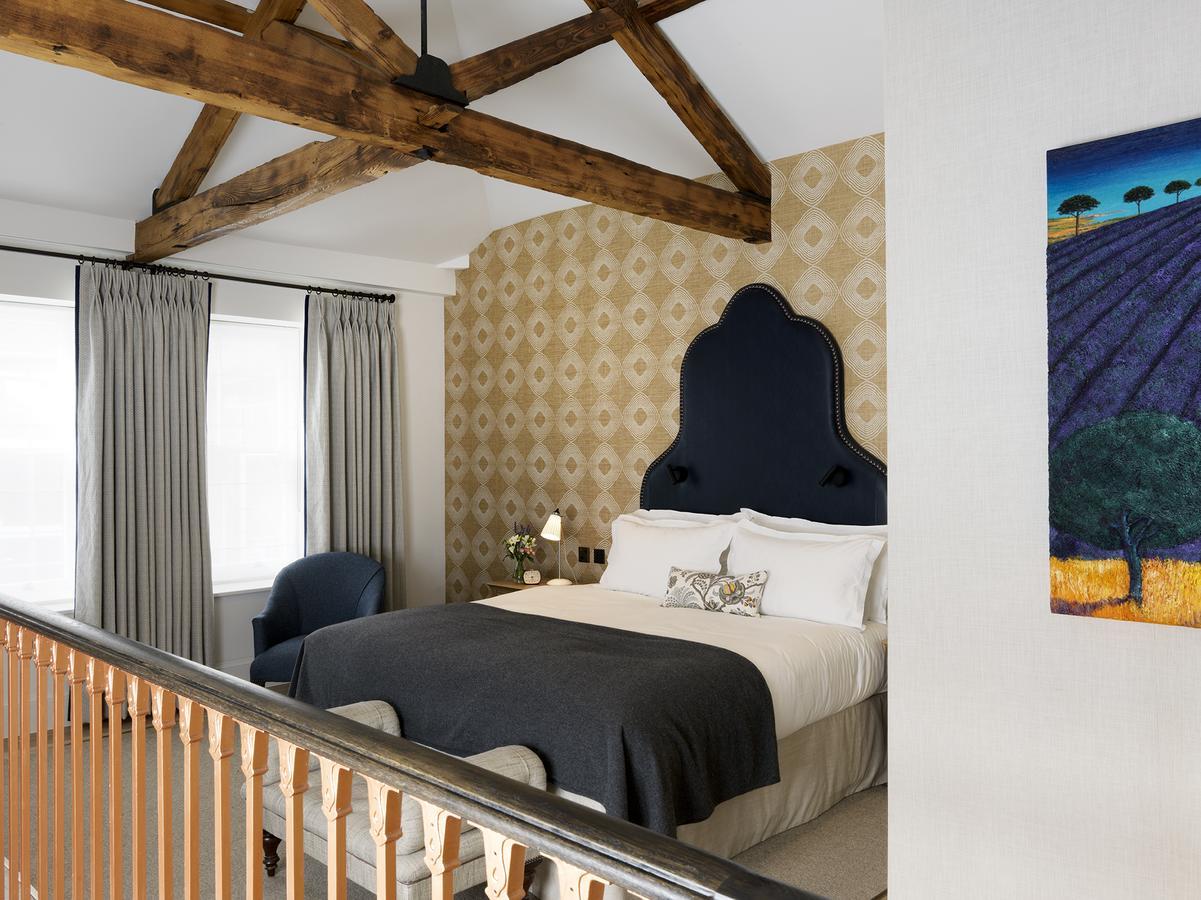 โรงแรมเดอะ สแตฟฟอร์ด ลอนดอน ภายนอก รูปภาพ A room at the hotel