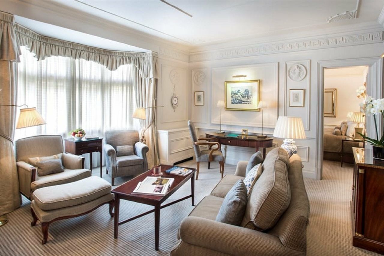 โรงแรมเดอะ สแตฟฟอร์ด ลอนดอน ภายนอก รูปภาพ A suite at the hotel